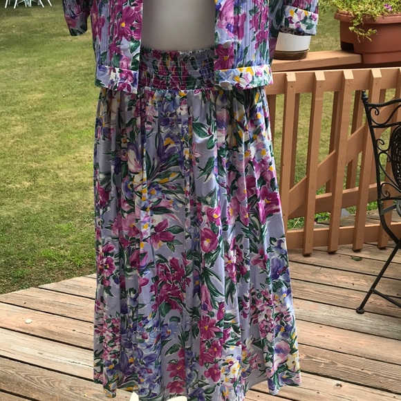 NWOT amazing vintage skirt set 12 - Picture 3 of 11